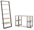 Ensemble de bureau à domicile Waylowe 2 pièces