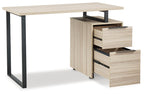 Ensemble de bureau à domicile Waylowe 2 pièces