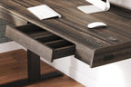 Ensemble de bureau à domicile Zendex 3 pièces