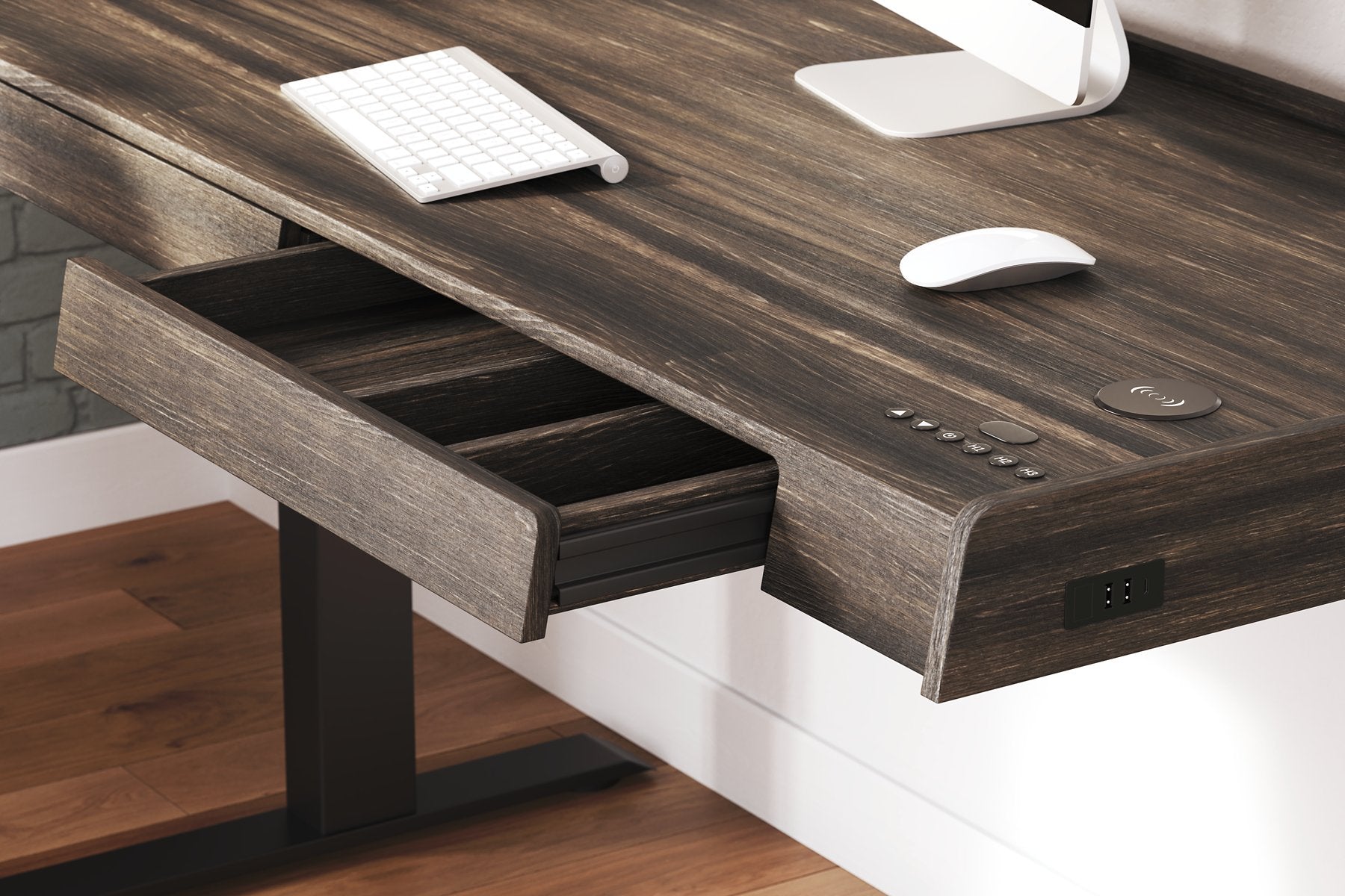 Ensemble de bureau à domicile Zendex 3 pièces