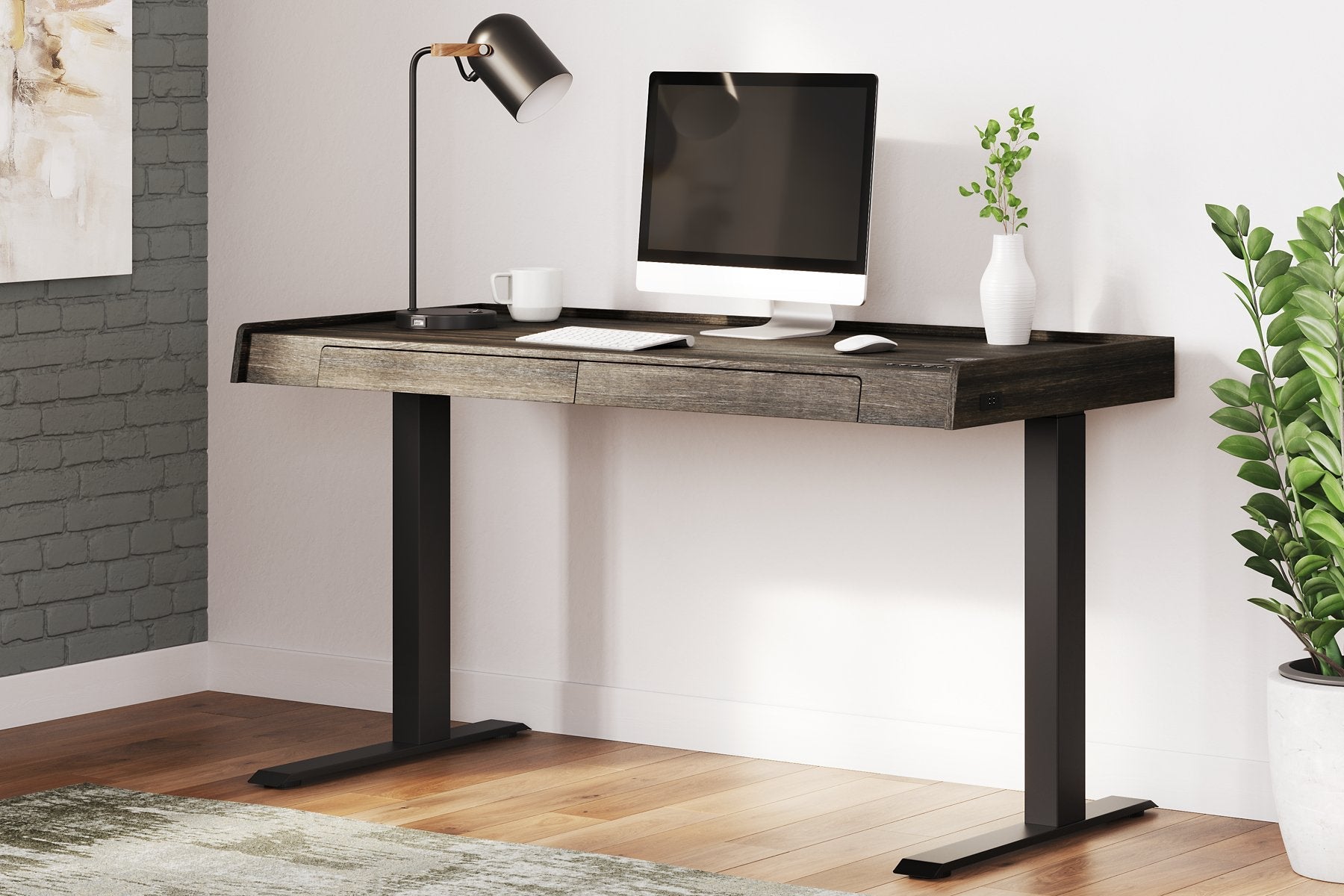 Ensemble de bureau à domicile Zendex 2 pièces