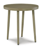 Ensemble de 2 tables d'appoint d'extérieur Swiss Valley