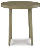 Ensemble de 2 tables d'appoint d'extérieur Swiss Valley