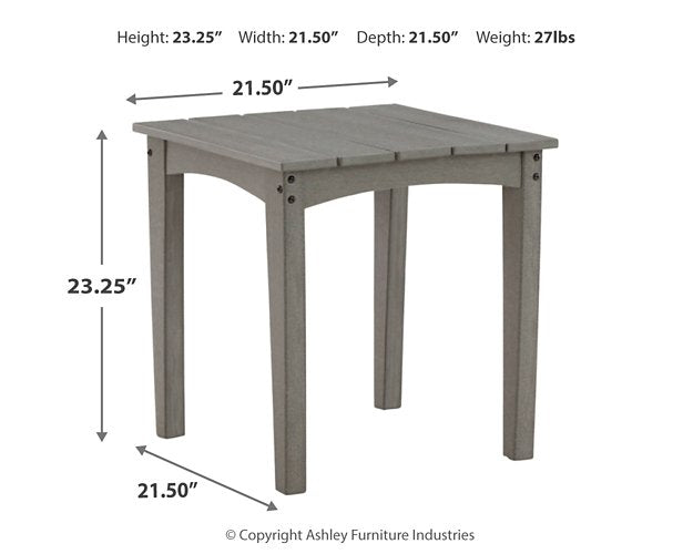 Ensemble de 3 tables d'appoint d'extérieur Visola