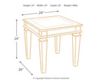 Ensemble de table 2 pièces Tessani