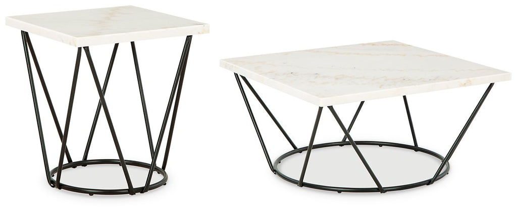 Ensemble de 2 tables d'appoint Vancent