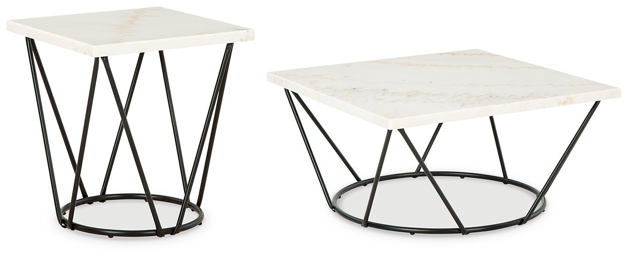 Ensemble de 2 tables d'appoint Vancent