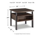 Ensemble de table Vailbry 2 pièces