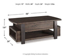Ensemble de table Vailbry 2 pièces
