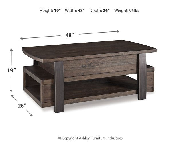 Ensemble de table Vailbry 2 pièces