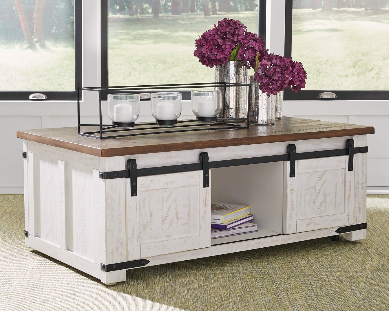 Ensemble de 2 tables d'appoint Wystfield