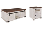 Ensemble de 2 tables d'appoint Wystfield