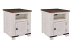 Ensemble de 2 tables d'appoint Wystfield